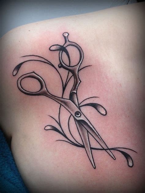 Hair sticker tattoo buy hair tattooing designs hair decor hair. Hair Scissors Tattoos | Tattoos Hair Dresser Scissors ...