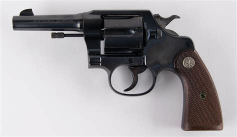 Colt New Service 38 Special Revolver 1932 Rr Auction