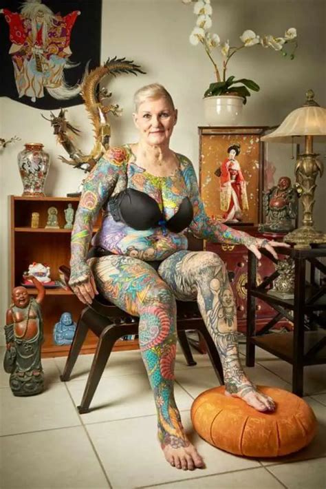 Pictures Of The Most Tattooed Pensioners In The World
