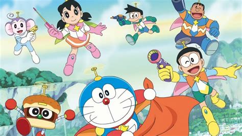 Doraemon Nobita And The Space Heroes 2015 Backdrops — The Movie