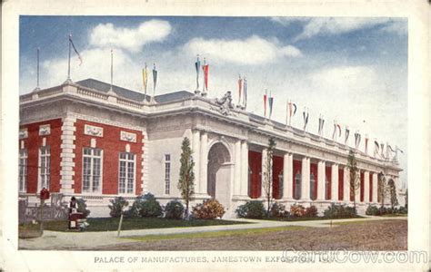 Palace Of Manufactures 1907 Jamestown Exposition