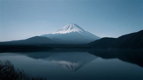 Volcanoes Mount Fuji Lake Reflection Hd Wallpaper Peakpx