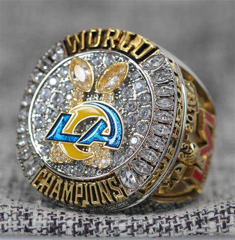 Custom Your Namandno 2022 Los Angeles Rams Super Bowl Championship Ring