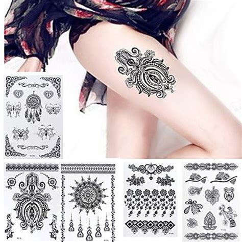 hannah black lace tattoo stickers want additional info click on the image this is an