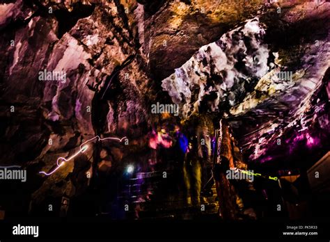 Jeju South Korea April 82018 The Manjanggul Cave Is One Of The
