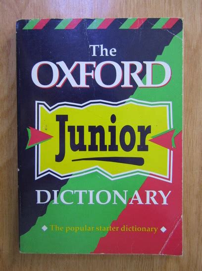The Oxford Junior Dictionary Cumpără