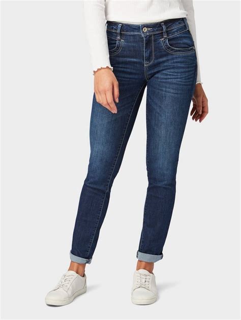 Tom Tailor Slim Fit Jeans Alexa Slim Jeans Unifarben Online Kaufen