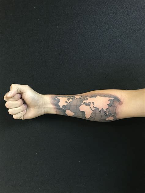 world map tattoo half sleeve tattoo tattoo sleeve designs arm sleeve sleeve tattoos world