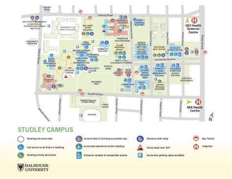 Dalhousie University Campus Map