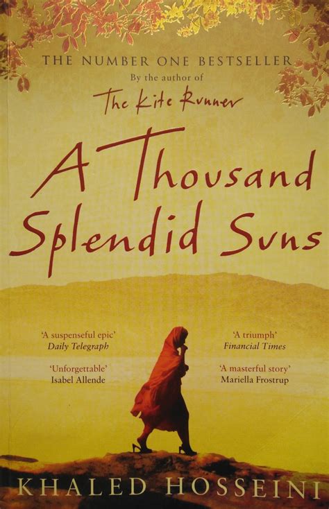 Book Review A Thousand Splendid Suns Writing Talent