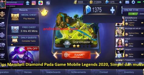 Click on the given button below to go to the download page. Tips Membeli Diamond Pada Game Mobile Legends 2020, Simpel ...