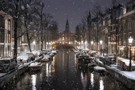 Snow In Amsterdam Is A Rare Highlight In The Dark Days Of Flickr
