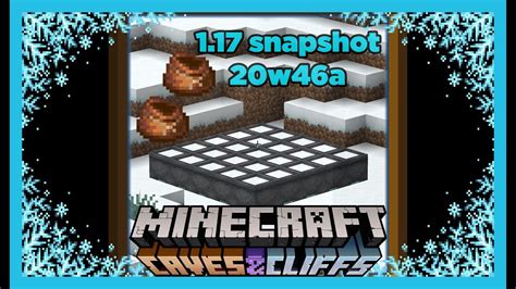 Minecraft Snapshot W A Powdered Snow Freezing And Graphical