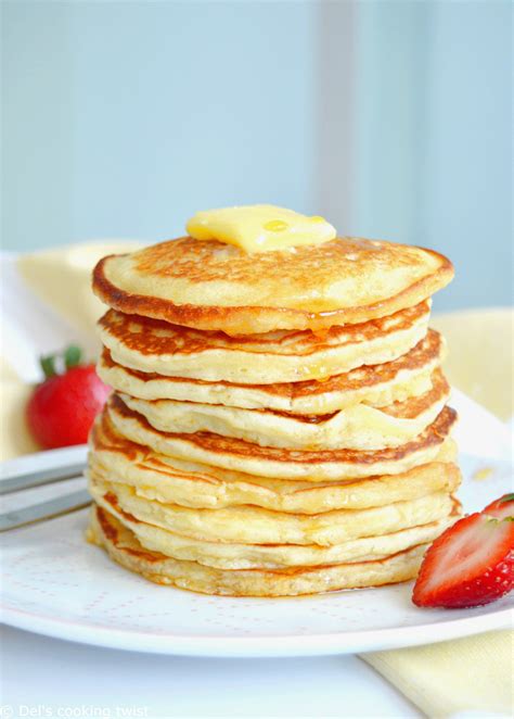 Pancakes Américains Faciles Et Très Moelleux Pancake Recipe Easy