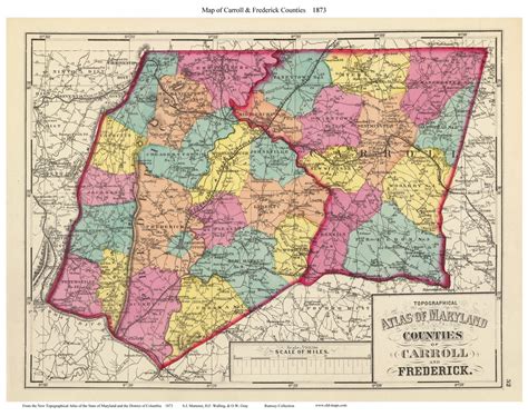 1830 Districts 1854 Districts And Towns 1858 Isaac Bond Map 1872