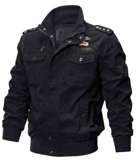 Men's Bomber Pilot US Army 77 City Jacket - Jackets Expert