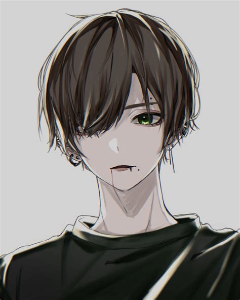 めーか On Twitter Anime Drawings Boy Vampire Boy Dark Anime