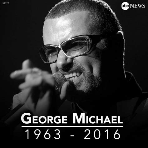 Singer George Michael Has Died At 53 George Michael Musisi