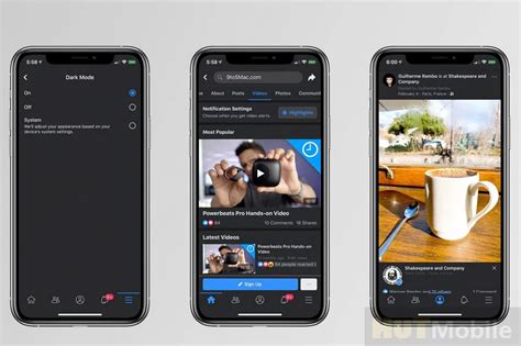 If you want to explore dark mode even more, by adding a shorter way to toggle it on and off, or by even setting a schedule. Dark Mode for iOS: How to dark mode facebook Iphone? - Hut ...