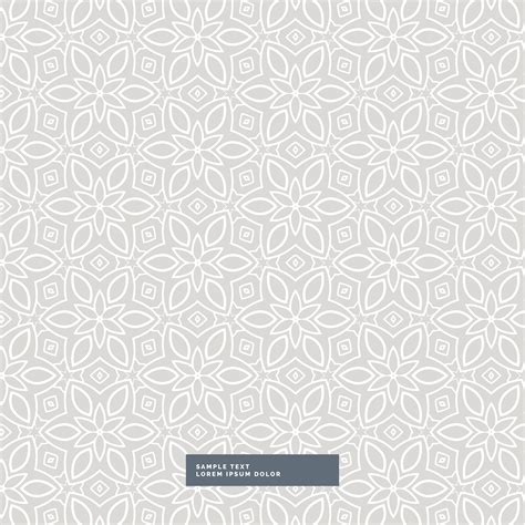 Gray Flower Pattern Background Download Free Vector Art Stock
