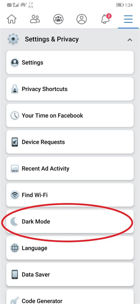 Włącz tryb ciemny w facebook na androida. Jak włączyć tryb ciemny w aplikacji Facebook na Androida i ...