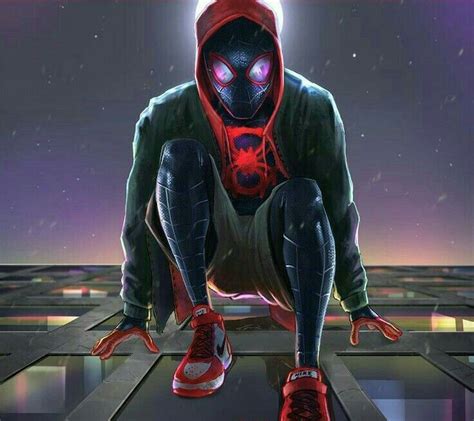 Miles Morales Miles Morales Spiderman Black Spiderman Marvel Comic