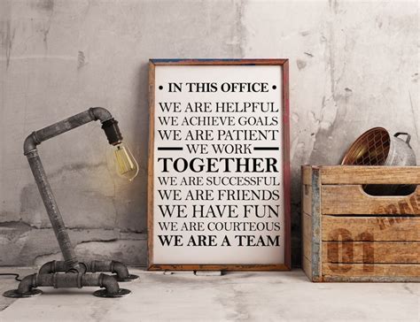 Printable Wall Art For Office Teamwork Quote Cubicle Decor Teamwork