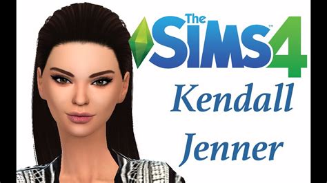The Sims 4 Kendall Jenner Lookbook And Download Youtube