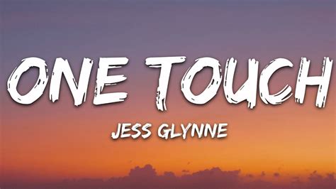 Jess Glynne Jax Jones One Touch Lyrics Youtube