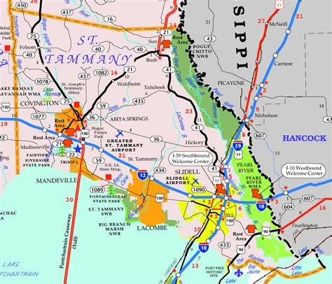 Start by choosing the type of map. St. Tammany Parish | Center for Louisiana Studies