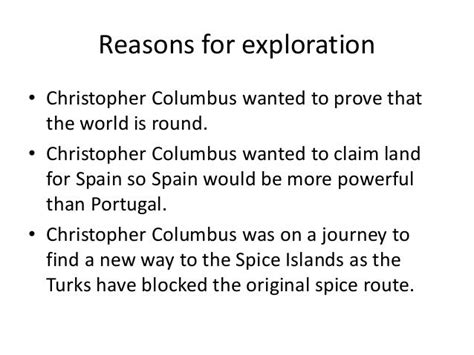 Zach T Christopher Columbus Assessment