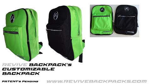 Revive Backpacks Customizable Backpack Backpack Awesome