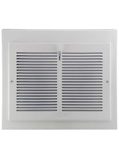 Our covers are made from a durable white vinyl with a magnetic backing to adhere to existing metal. Classic Style 15 x 12-Inch Gravity Baseboard Register in ...