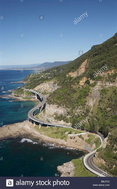 Sea Cliff Bridge Near Wollongong South Of Sydney New South