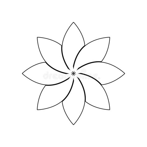 icono de lotus de lily flower elemento del balneario para el concepto y