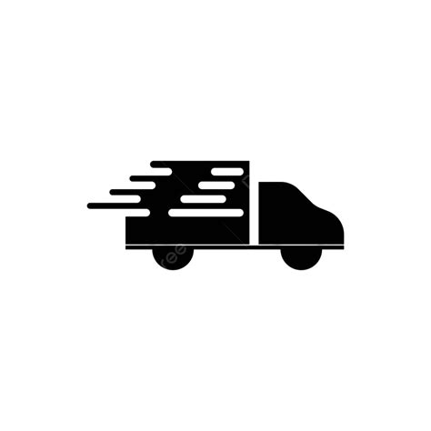 Cartoon Delivery Truck Clipart Transparent Background Truck Delivery