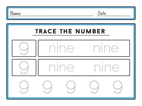 Number Tracing Worksheets And Tracing Activity Book For Kids The