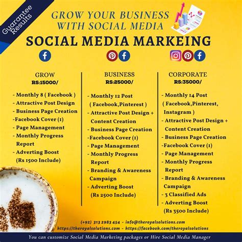 Social Media Packages In 2020 Digital Marketing Email Social Media