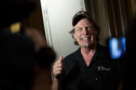 Ted Nugent Speaks At The Michigan State Capitol