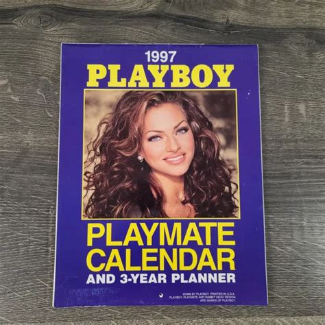 Playboy Playmate Calendar Year Planner Pinup Nude Pretty Girls