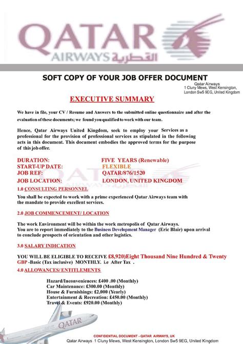 May 17, 2021 · a cover letter is your chance to tell the employer exactly why you want the job and why they should hire you over the other candidates. Qatar Airways - I recive offer latter (its true), Review ...