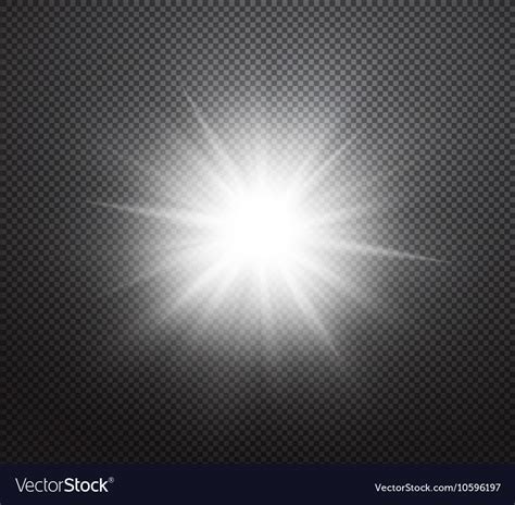 Vibrant Sun Rays Or Burst Light Effect Royalty Free Vector