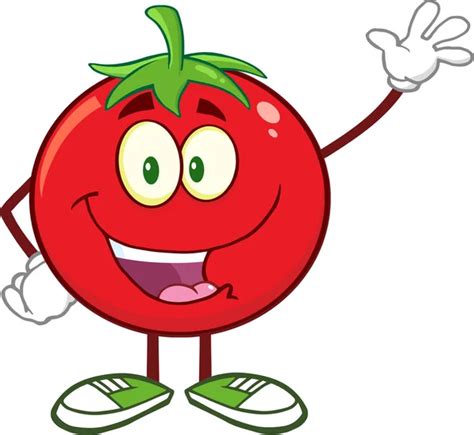 Tomato Cartoon Character Stock Vector Image By ©hittoon 141923522