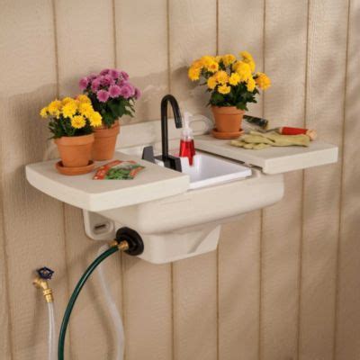 Get free shipping on qualified outdoor sink hose fittings or buy online pick up in store today in the outdoors department. Improvements Catalog | Outdoor garden sink, Garden sink ...