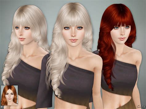 The Sims Resource Lisa Hairstyle Set Sims 3