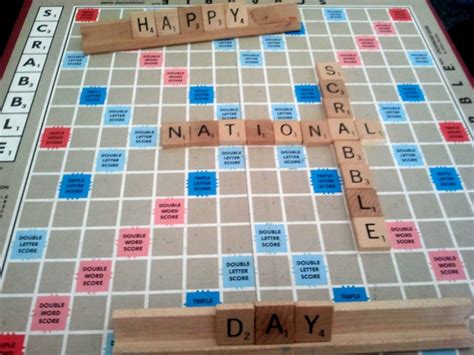 Happy National Scrabble Day April 13 Word Games Language Study
