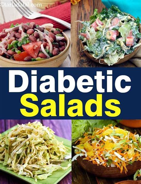 12 ratings 4.1 out of 5 star rating. Diabetic Salad Recipes - Diabetic Salad Recipes : Diabetic Indian Salads, Raitas, Tarla Dalal ...