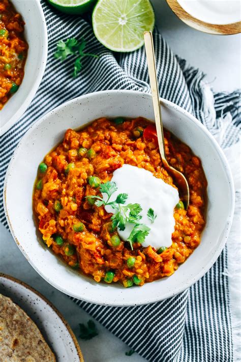 One Pot Red Lentil Sweet Potato Stew Making Thyme For Health