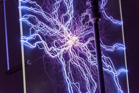 High Voltage Electrical Discharge 2 Photograph By David Parker Fine