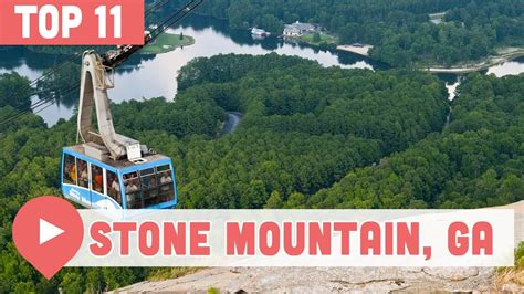 Top Things To Do In Stone Mountain Georgia Youtube